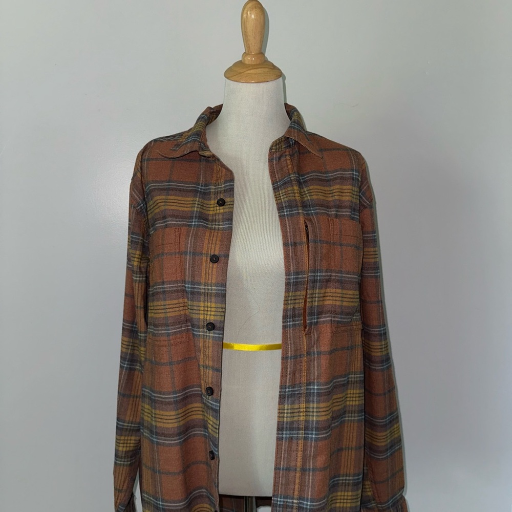 Men's Large Flannel Work Shirt